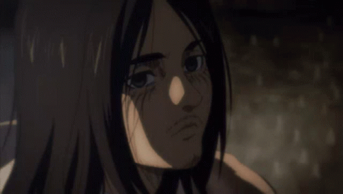 Eren Jaeger Aot Anime Tired & Depressed GIF