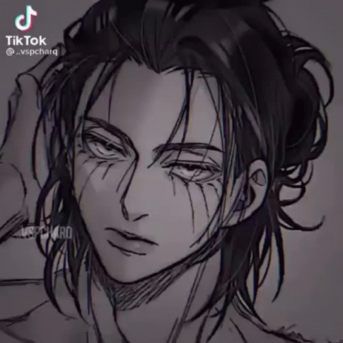 Eren Jaeger Tiktok Handsome Edit GIF