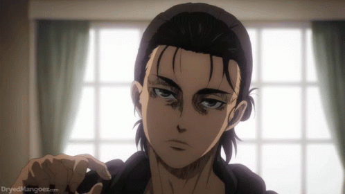 Eren Yeager Blank Stare GIF