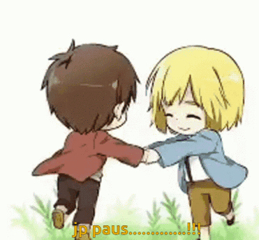 Eren Yeager Cute Kids Playing GIF