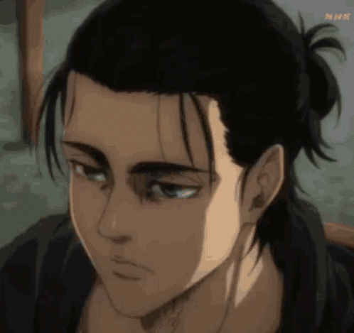 Eren Yeager Dead Eyes Talking GIF