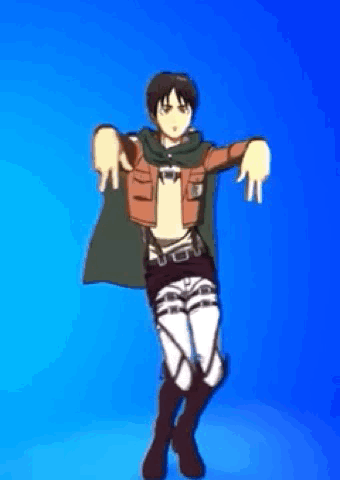 Eren Yeager Fortnite Dance GIF