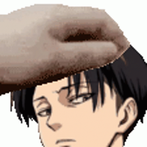 Eren Yeager Head Pats Meme GIF