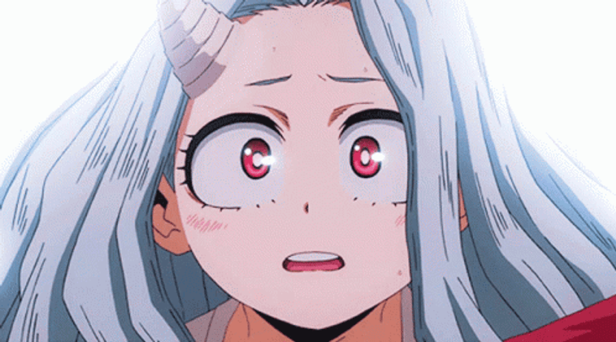 Eri Anime Shocked Scared Reaction GIF 