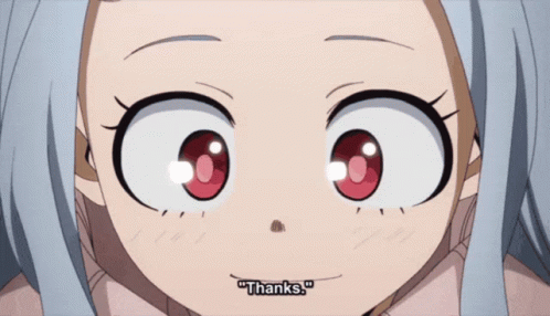 Eri Thanks Anime Girl Blush GIF