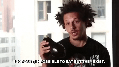 Eric Andre Eggplant Flirting GIF