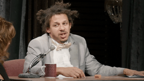 Eric Andre Let Me In Chewing Gum GIF