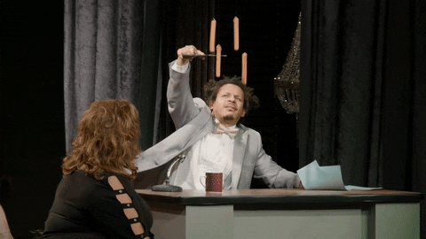 Eric Andre Let Me In Floating Sausage GIF