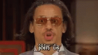 Eric Andre Let Me In Join Us GIF