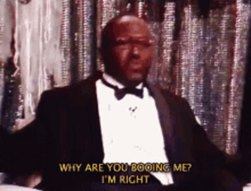 Eric Andre Let Me In You Booing Me GIF