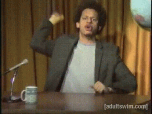 Eric Andre What If It Was Purple GIF