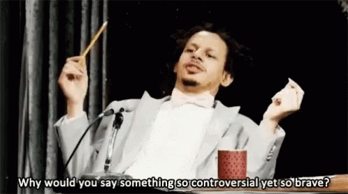 Eric Andre Why Would You Say Something GIF
