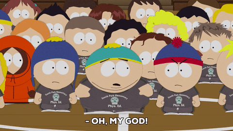 Eric Cartman Advise Everyone To Back Off GIF