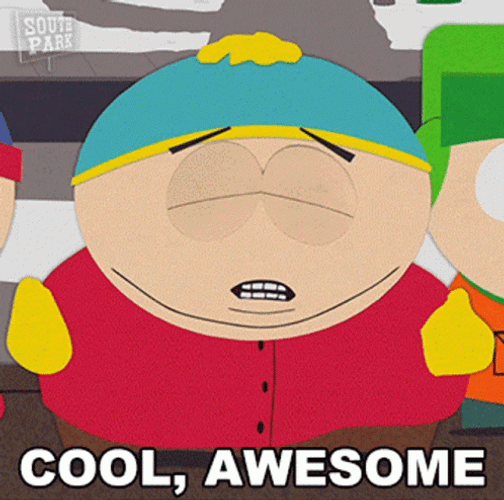 Eric Cartman Cool Awesome GIF