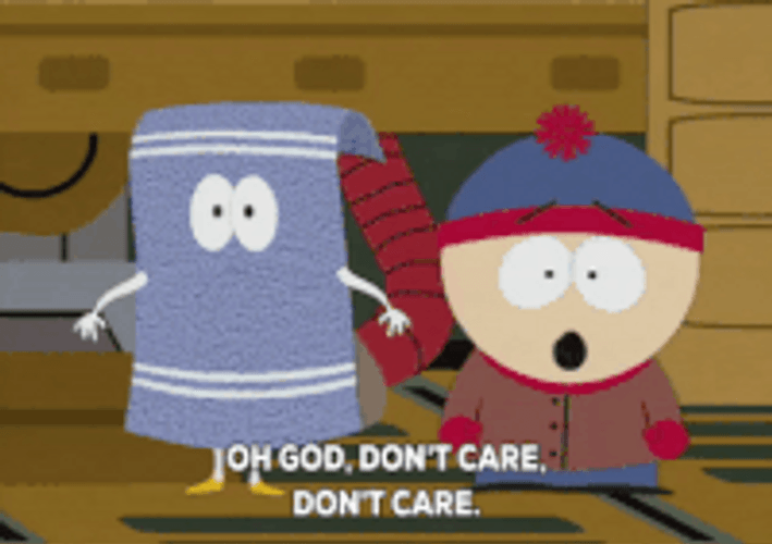 Eric Cartman Doesn't Care About Towelie GIF
