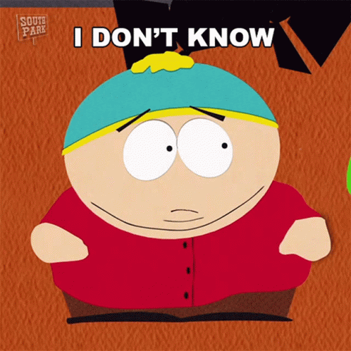 Eric Cartman Don't Know What To Do Helen Keller The Musical GIF