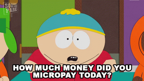 Eric Cartman How Much Spending Money GIF