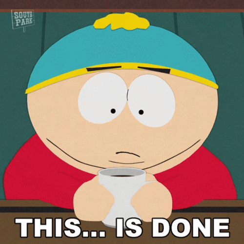 Eric Cartman It Is Done GIF