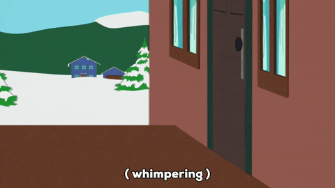 Eric Cartman Kicked Out Of House GIF