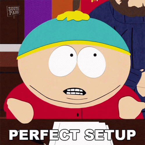 Eric Cartman Perfect Setup Helen Keller The Musical GIF