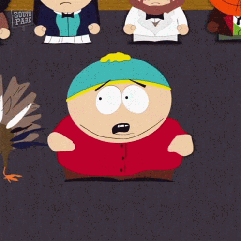 Eric Cartman Ready To Perform Helen Keller The Musical GIF