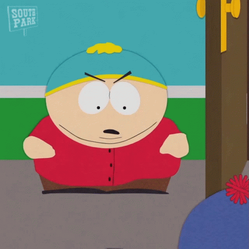 Eric Cartman Slamming Door GIF