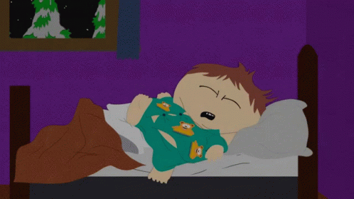 Eric Cartman Snore Sleeping GIF