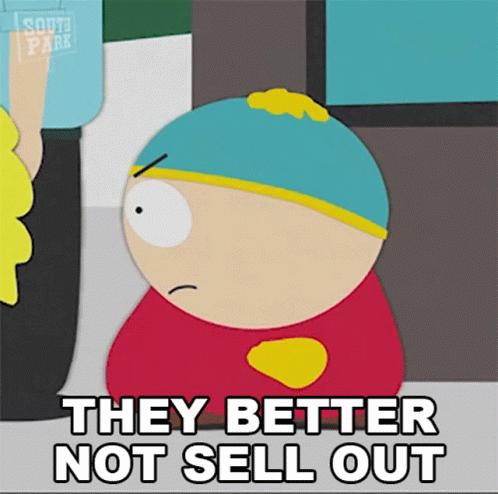 Eric Cartman They Better Not Selling Out GIF