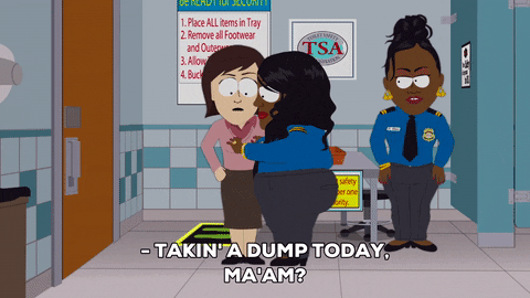 Eric Cartman Toilet Check GIF