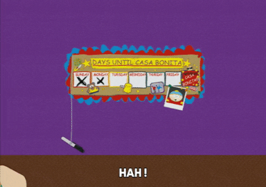 Eric Cartman Wednesday Hump Day GIF