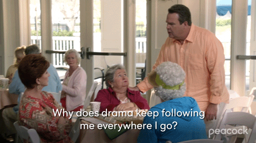 Eric Stonestreet Of Modern Family Don't Like Drama GIF