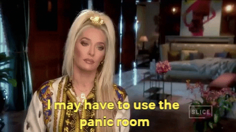 Erika Jayne Nonchalant Reaction GIF