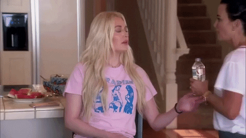 Erika Jayne Pointing At Real Housewives GIF