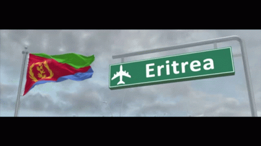 Eritrea Airport Sign GIF