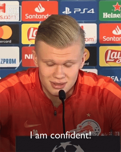 Erling Haaland Im Confident GIF