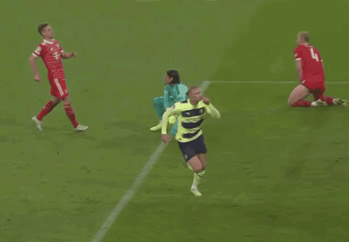 Erling Haaland Kiss Finger GIF