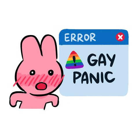 Error Gay Panic Lgbt GIF