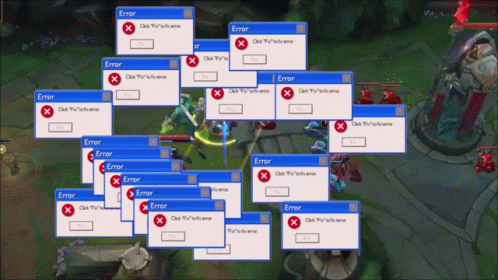 Error Tabs Mobile Legends Video Game GIF