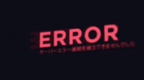 Error Warning Computer Glitch GIF