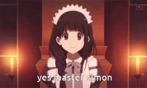 Eru Chitanda Yes Master GIF