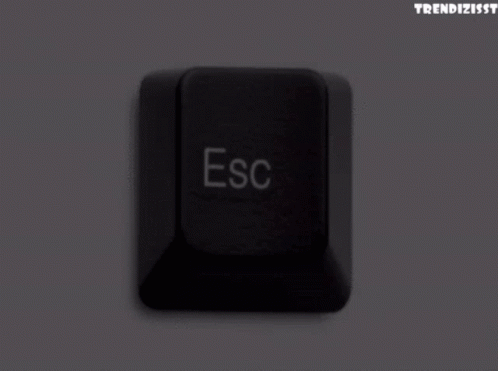 Esc Key On Keyboard GIF
