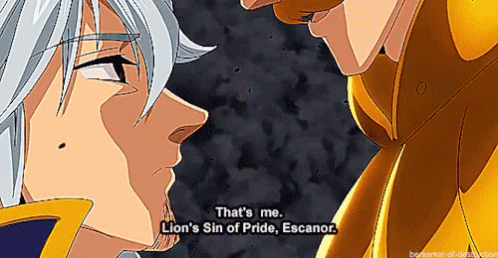 Lion Sin Of Pride Escanor GIF