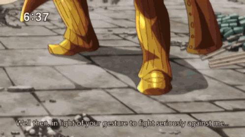 Escanor Release The New Form Power GIF