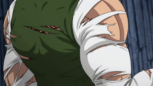 Escanor Shows The Tattoo In The Back GIF