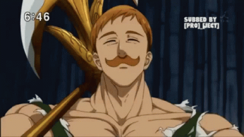 Escanor Cut The Head While Laughing GIF