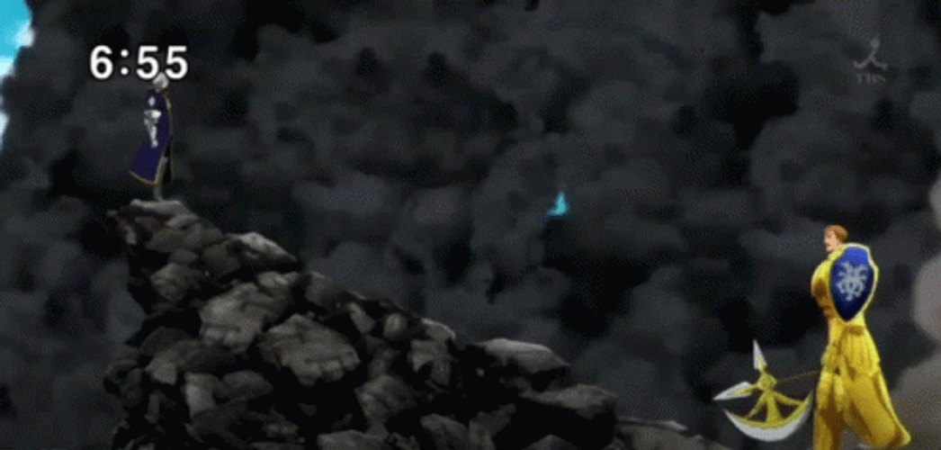 Escanor Went Up To Meliodas GIF
