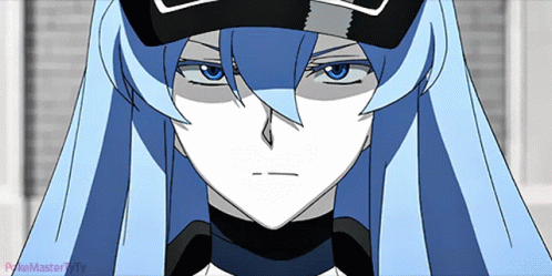 Esdeath Angry Clench Fist GIF