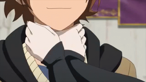 Esdeath Tatsumi Collar Pull GIF