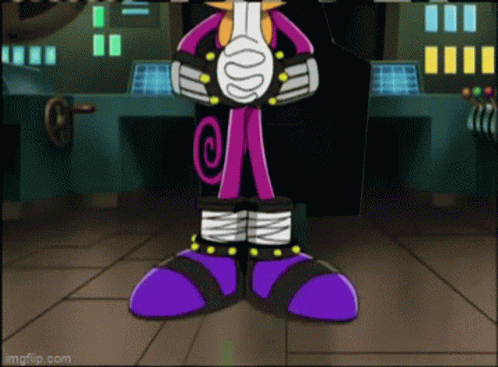 Espio The Chameleon Invisible GIF