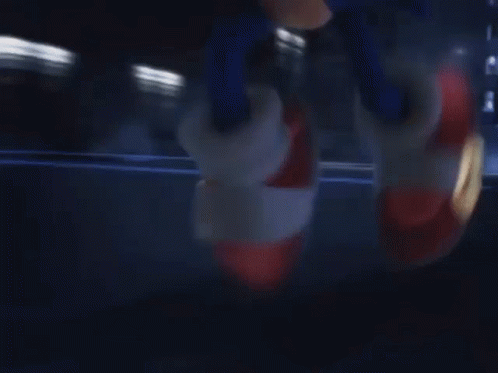 Espio The Chameleon Running GIF